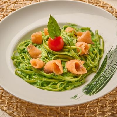 Salmon Pasta