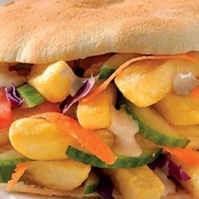 Bazooka Potato Sandwich