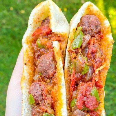 Foul Sausage Sandwich