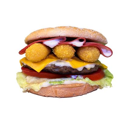 Mozzarella Madness Beef Burger