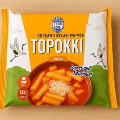 Korea Ricecake Topokki With Cheese
