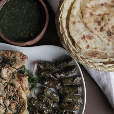 Mahshi Vine Leaves Meal