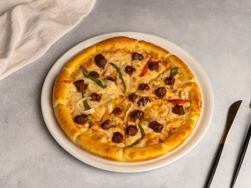 Italian Pizza With Baladi Sausage