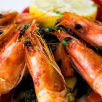 Grilled shrimp