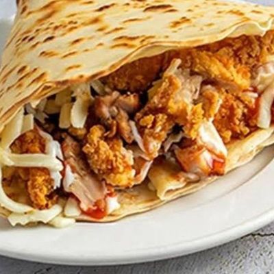 Chicken Shawarma Crepe