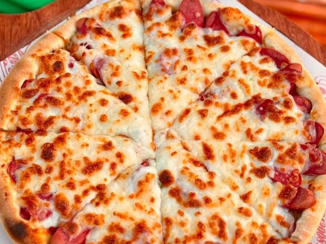 Meat Hot dog Pizza