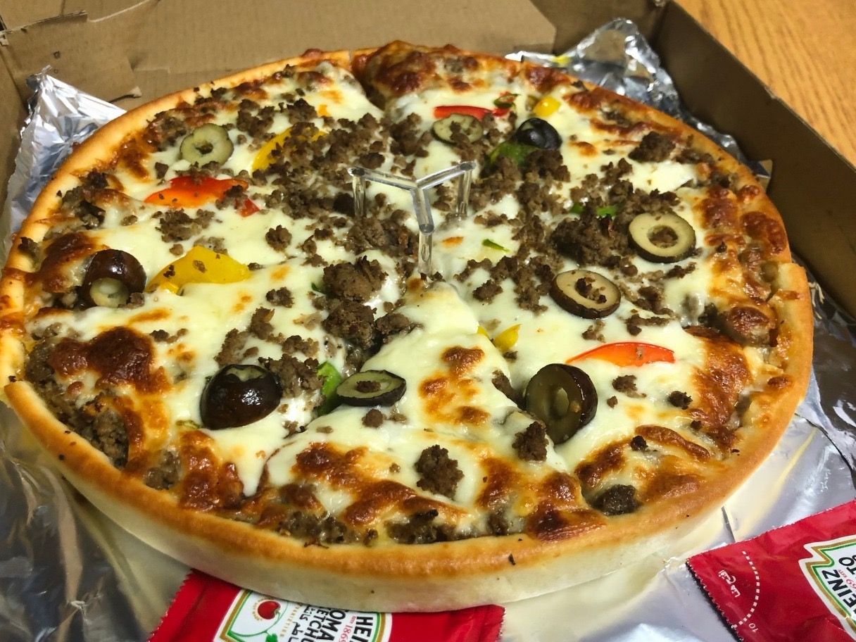 Minced Meat Pizza