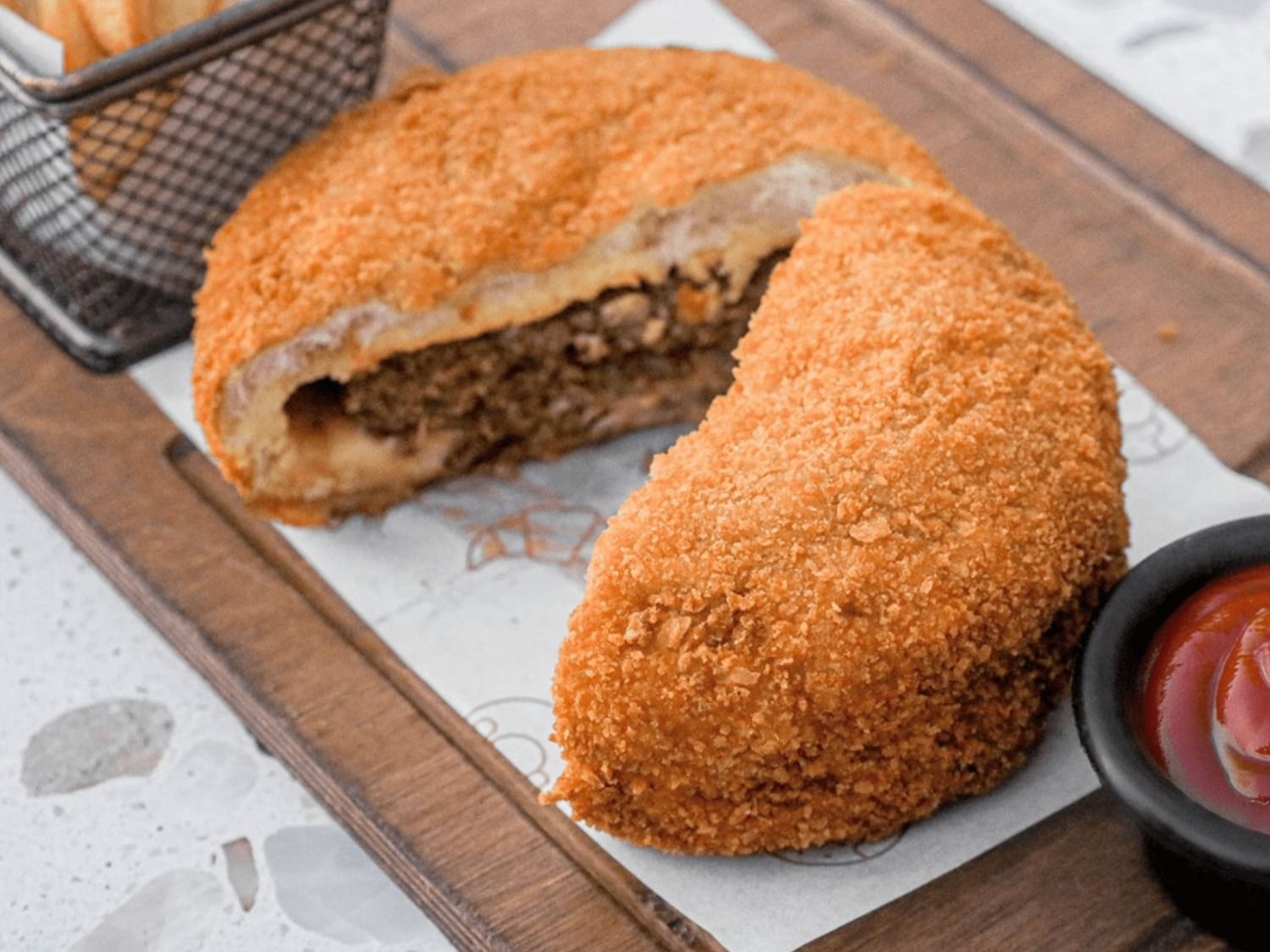 Super Crispy Delicious Burger