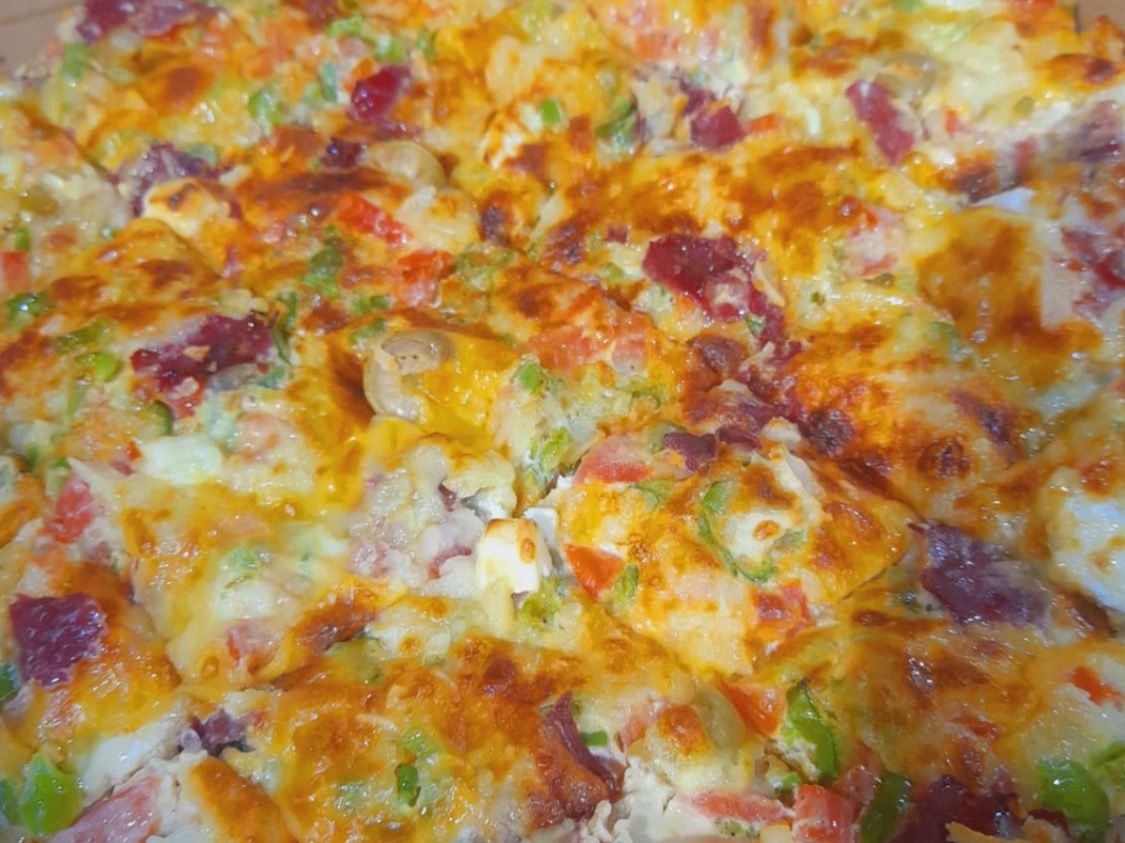 Oriental Pizza Roast Beef