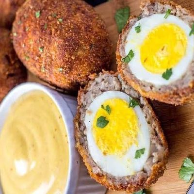 1 Egg Medahrag Rolled In Ghee