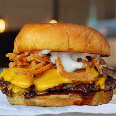 The BBQ Cheeseburger Double