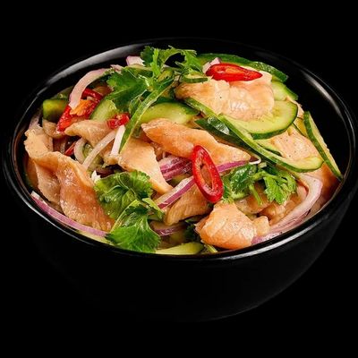 Salmon Ceviche Salad