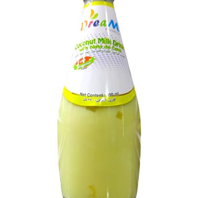 Dream Coconut Milk Drink With Nata De Coco Banana Flavour 290 Ml