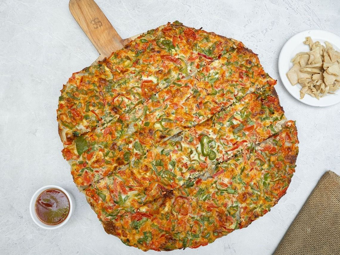 Oriental Mushroom Pizza