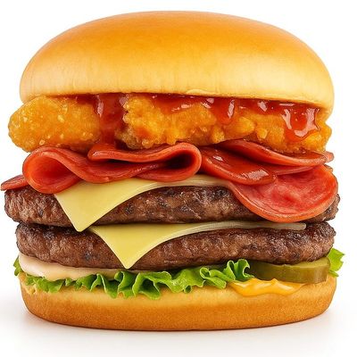 Twix Burger Beef