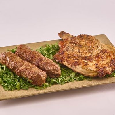 Quarter Chicken And Kofta Meal