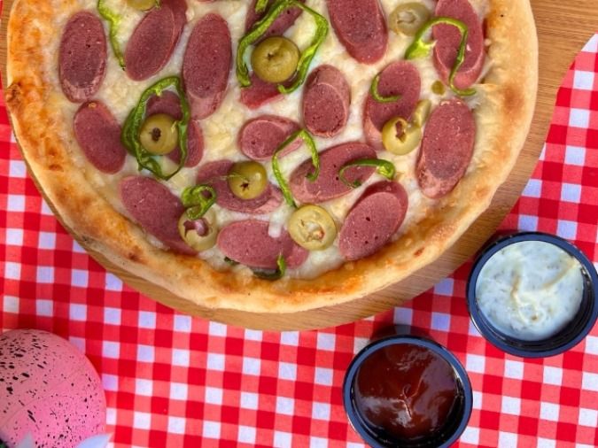Hot Dog Pizza