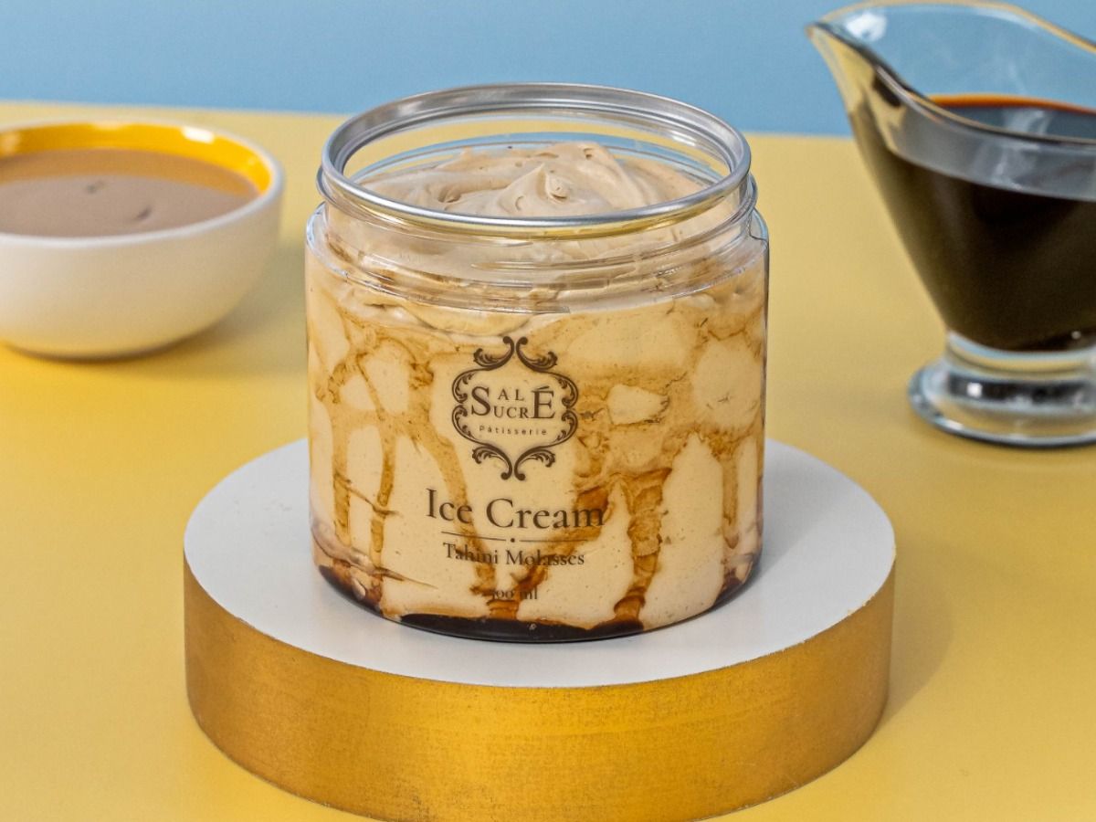Ice Cream Molasses &Tahini