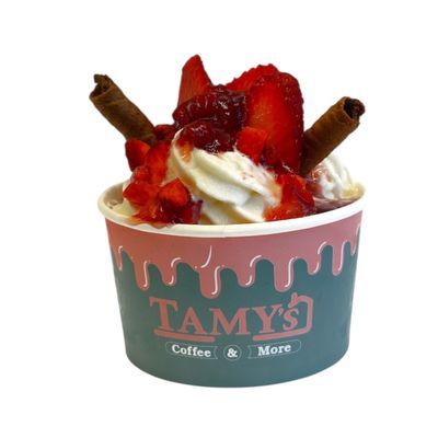 Strawberry Soft Ice Cream