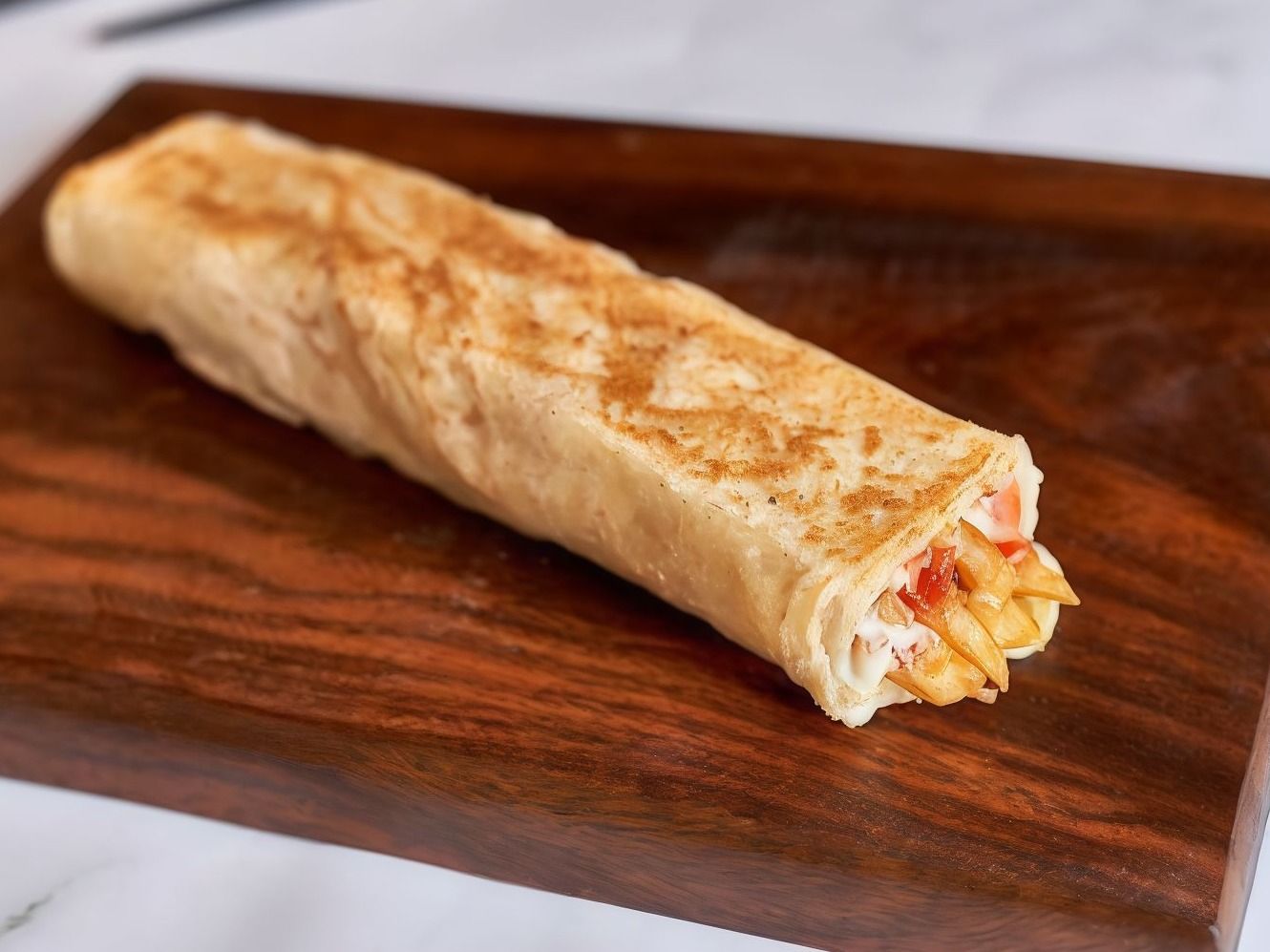 Turkish Cheese Potato Sandwich