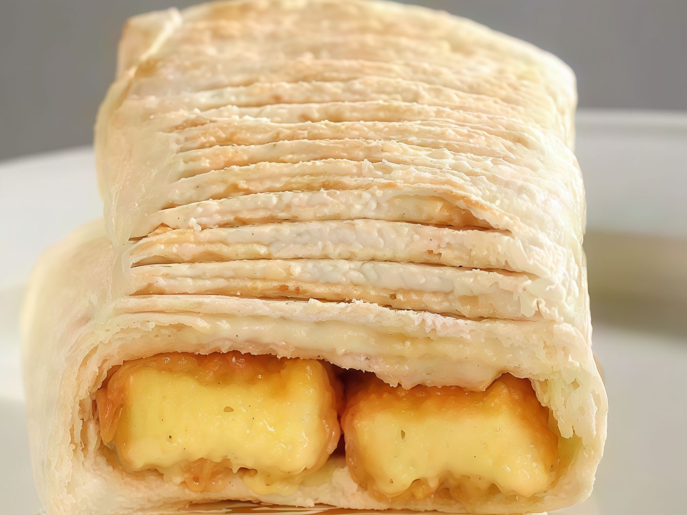 Cheddar Fried Cheese Sandwich