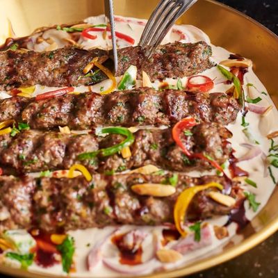 Kofta With Sesame Pasta