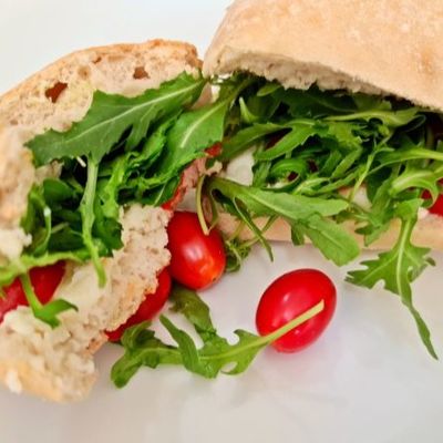 Cheese And Tomato Sandwich