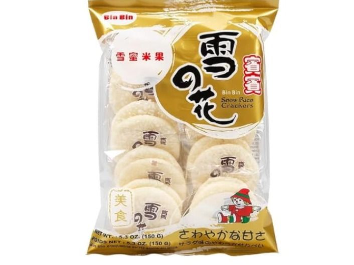 Bin Bin Snow Rice Crackers Rice