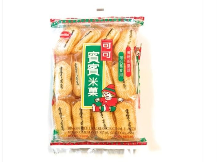 Bin Bin Rice Crackers With Original Flavor