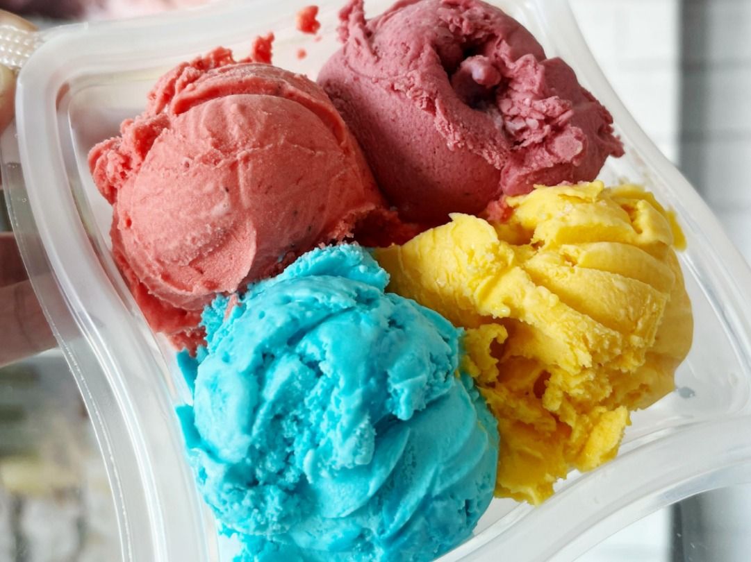 Ice cream box 4 scoops