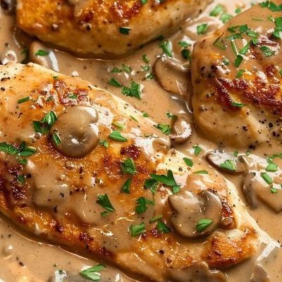 Chicken Piccata With Mushrooms
