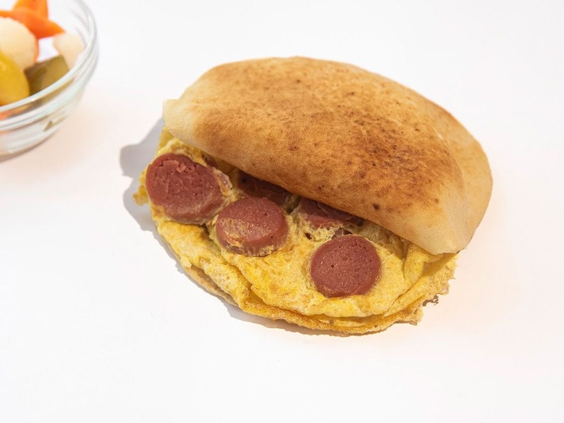 Hot Dog Omelette