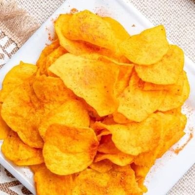 Potato Chips Fried Egg
