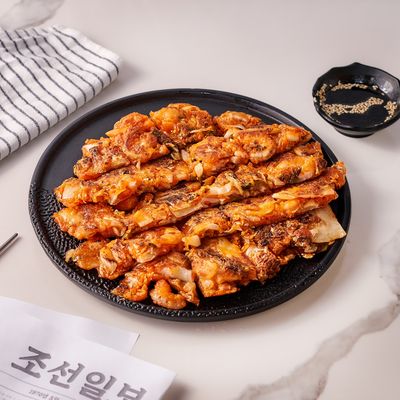 Kimchi Pancake (Kimchi Jeon With Seafood)