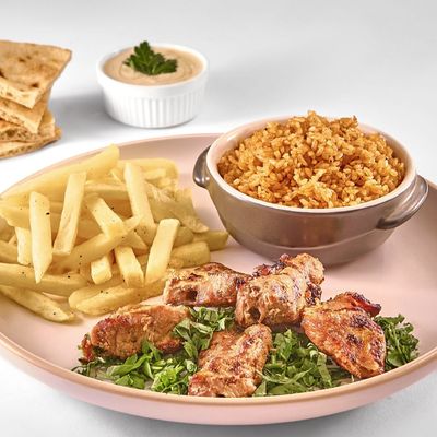 Mutton Meat Kebab Platter