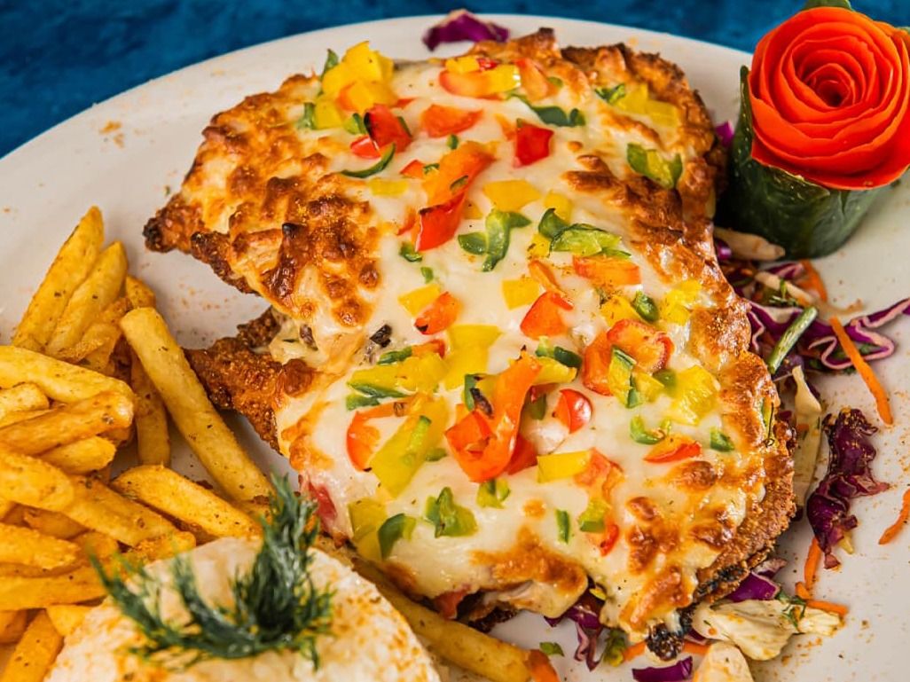 Chicken Mushroom And Mozzarella Platter