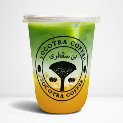 Iced Mango Matcha