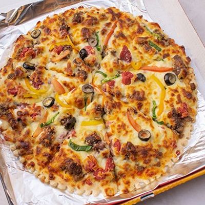 Crunchy Oriental Pizza
