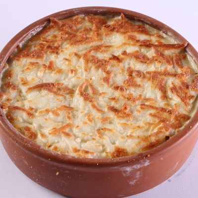 Fasting Bechamel Pasta.