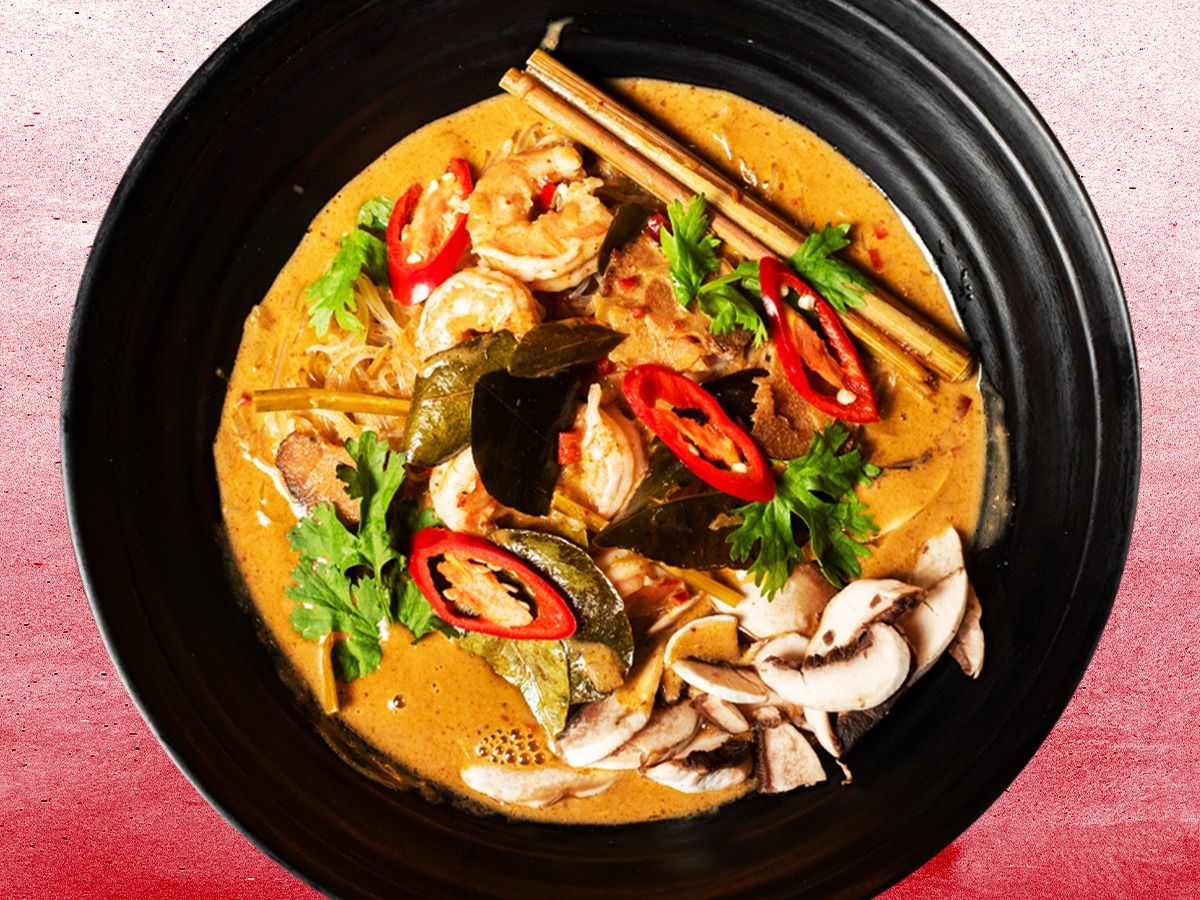 Thai Hot & Sour Shrimp Soup