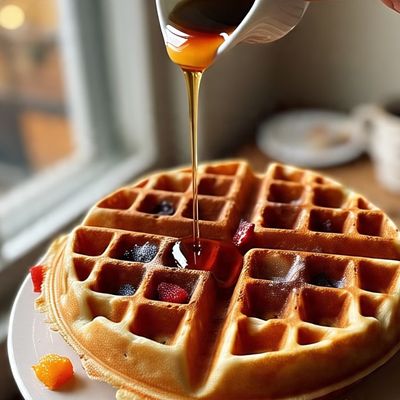 Maple Syrup Waffle