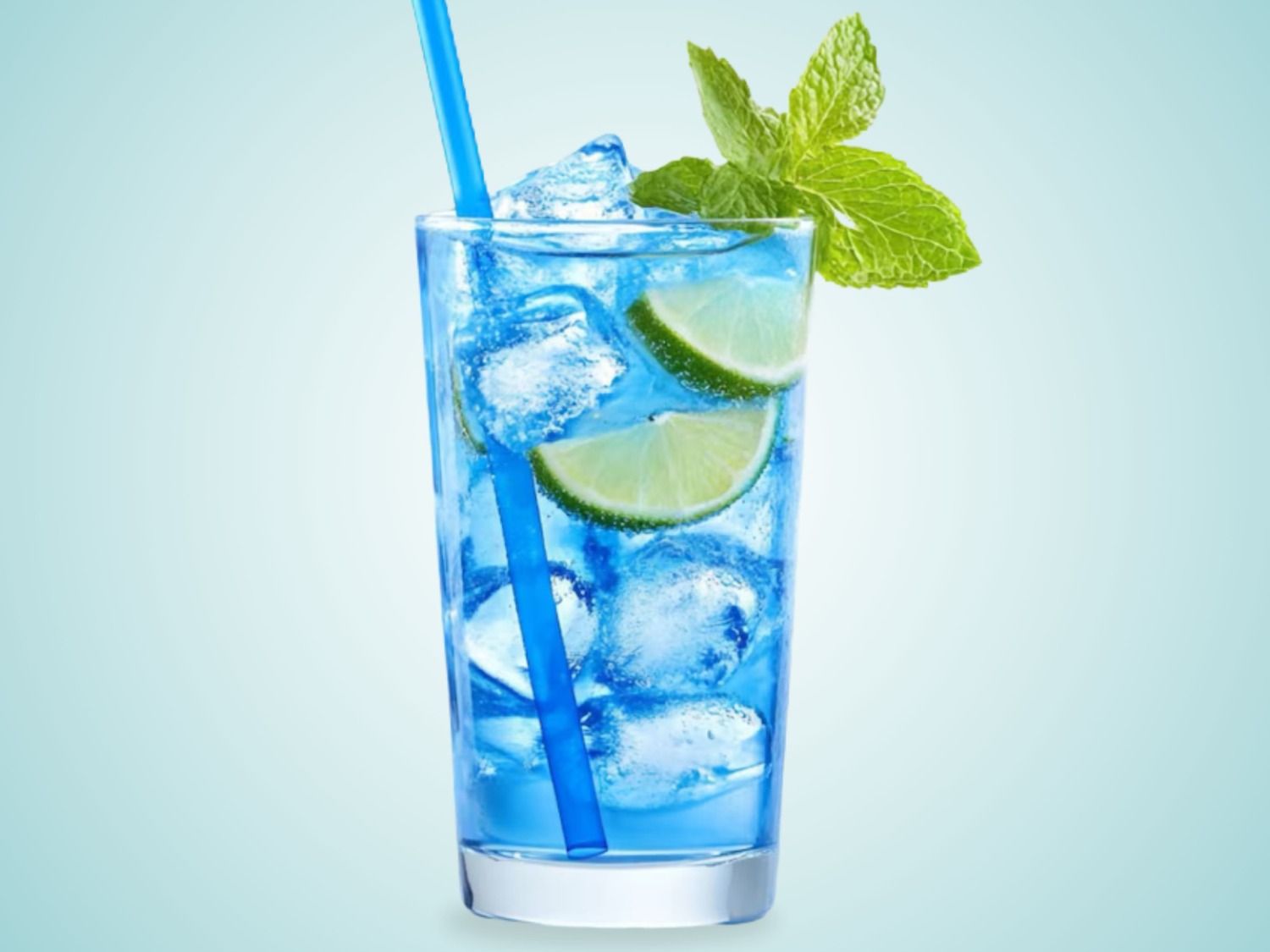 Blue Curacao Mojito