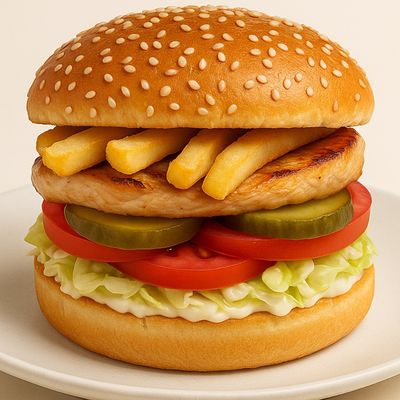 Oriental Chicken Burger