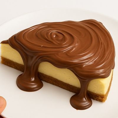 Nutella Medium Cheesecake Slice