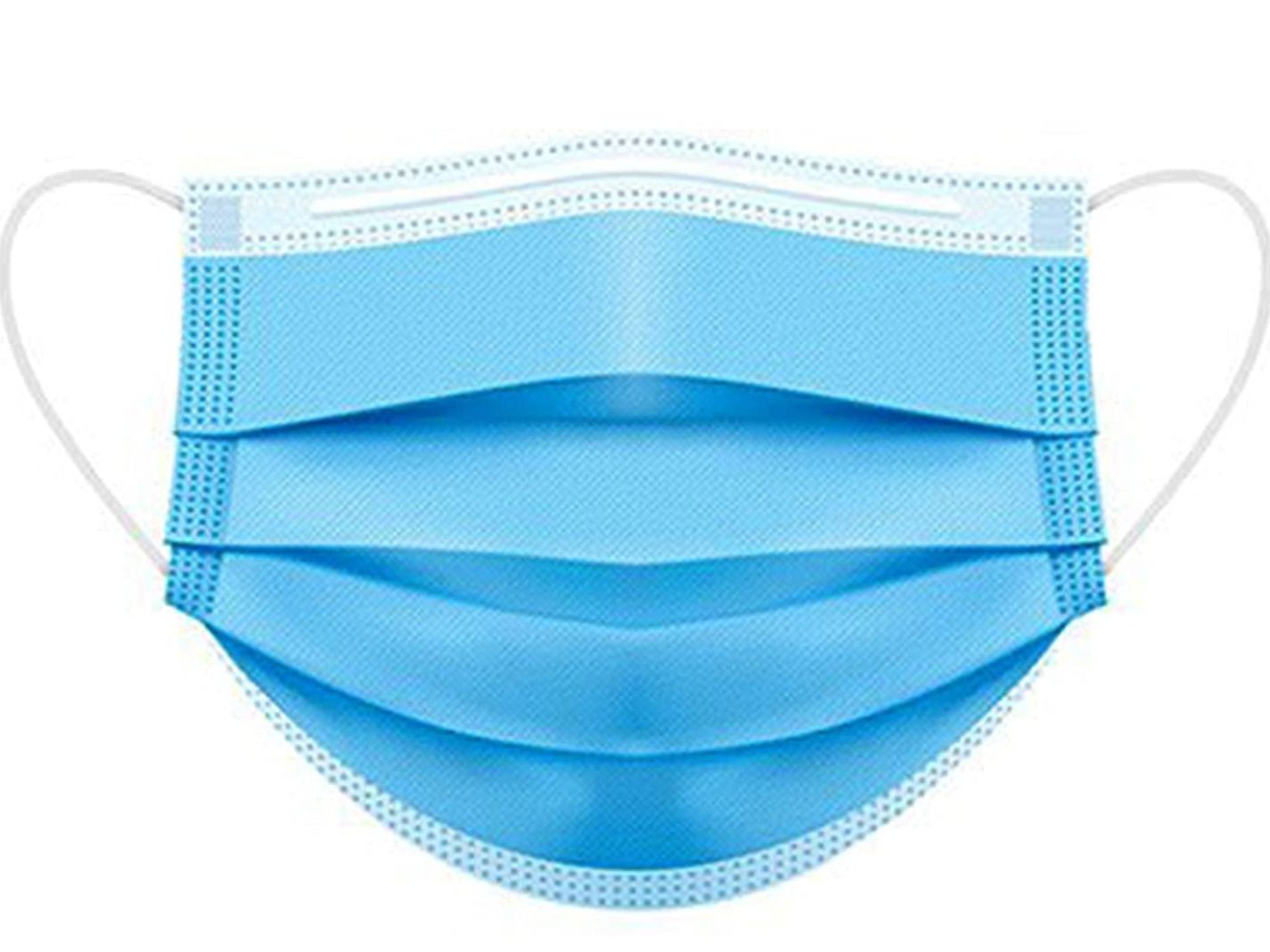 Face Mask Blue 50pcs Set