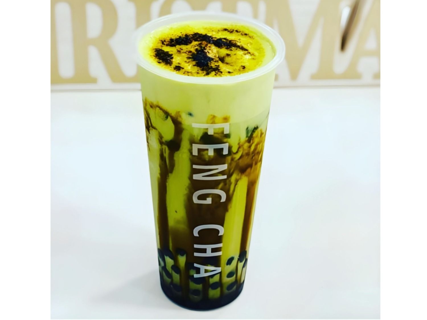 Matcha & Brown Sugar Bobba