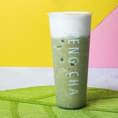 Creamy Matcha Bobba