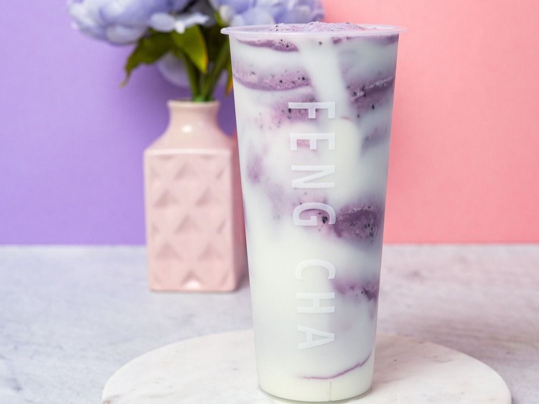 Creamy Taro Bobba