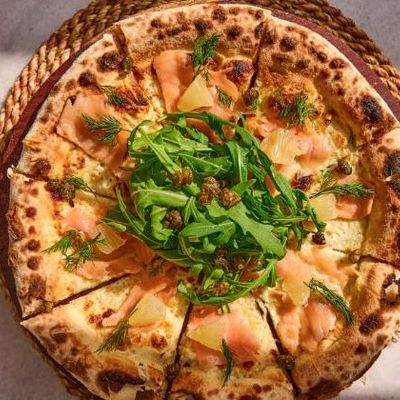 Smoked Salmon Pizza