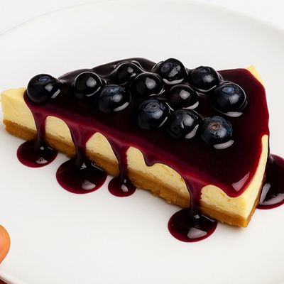 Blueberry Medium Slice Cheesecake